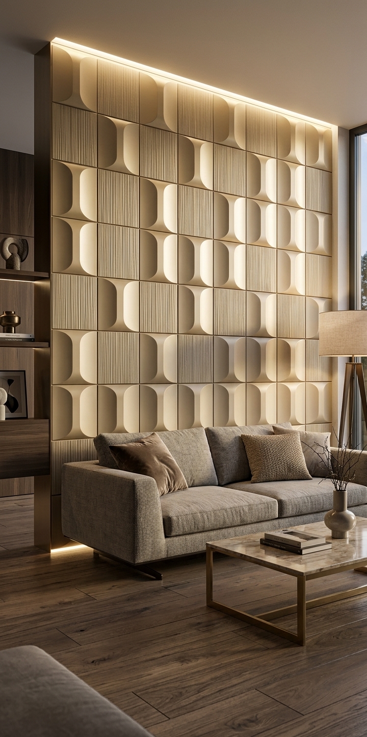 Панели «Скала» DecorPro с фактурой скалы